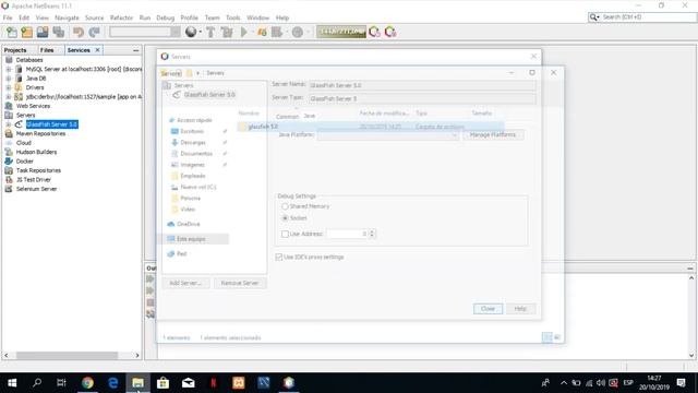 Descarga e Instala GlassFish Server 5.0 en Apache NetBeans para Windows смотреть онлайн
