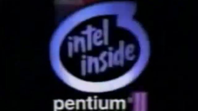 Intel Inside Pentium II Processor MMX Logo (1997-1999) смотреть онлайн