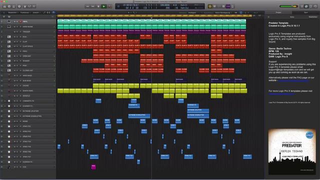 Predator Logic Pro X Template смотреть онлайн