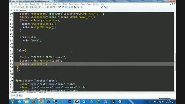 PHP PDO Tutorial : Connection and CRUD смотреть онлайн