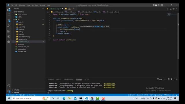#14 ReactHooks - Custom hooks - useDebounce - Lập trình thật dễ смотреть онлайн