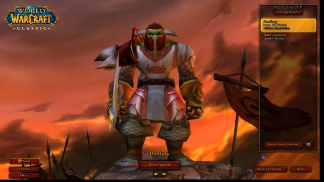 CLASSIC WoW leveling Warrior Smashing it смотреть онлайн