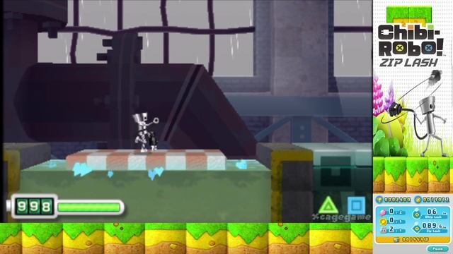 Chibi-Robo! Zip Lash - Gameplay Walkthrough Part 16 - 3DS 60FPS смотреть онлайн