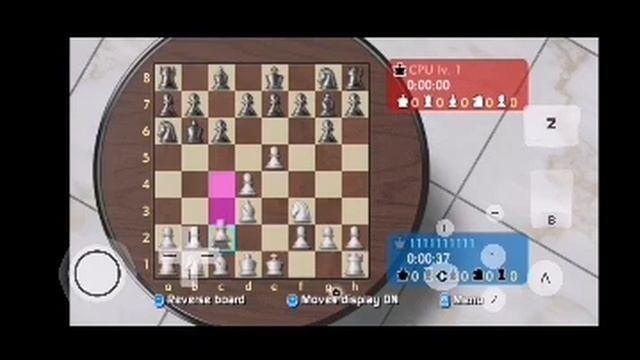 Wii Chess - Wii (P1 White vs Level 1 Black) Dolphin Emulator. смотреть онлайн