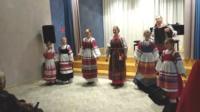 Выступление детского фолк. ансамбля "Коляда" 22.01.2020 г. смотреть онлайн