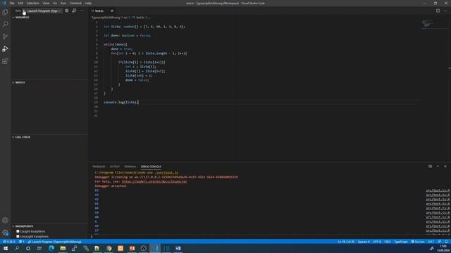 Typescript I Die Datentypen number, string, boolean смотреть онлайн