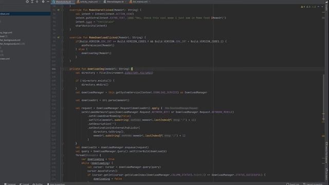 How to download Image from URL to Local Storage | Loading Progress Bar | MEME FEED | PART - 6 смотреть онлайн