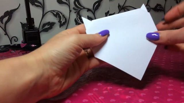 Валентинка оригами своими руками Valentine origami do it yourself смотреть онлайн