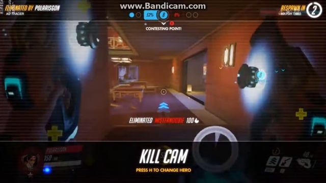 Overwatch EMBARRASSING NEWBIE Genji gameplay Geforce 820M Core I3 4030U смотреть онлайн