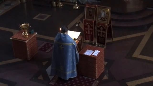 15 мая 2020. Акафист "Всецарица". 17:30 (мск). Запись трансляции богослужения. смотреть онлайн