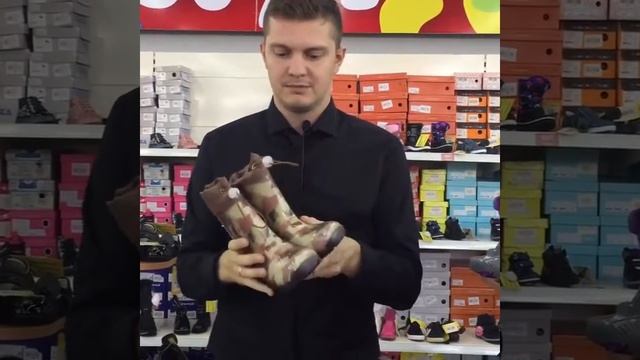 Обзор резиновых сапог с манжетами для мальчиков фирмы «Зебра» смотреть онлайн