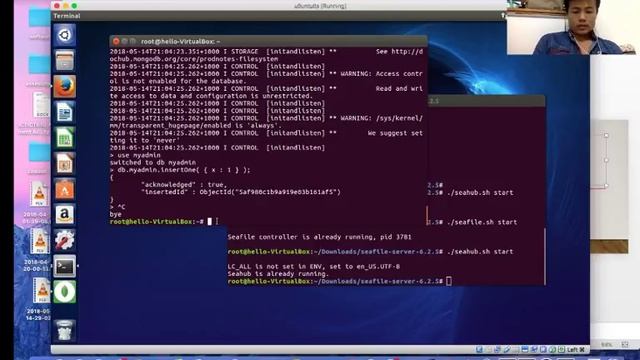IOT-TINY OS, BIG DATA-MONGODB AND CLOUD SERVICE-SEAFILE смотреть онлайн
