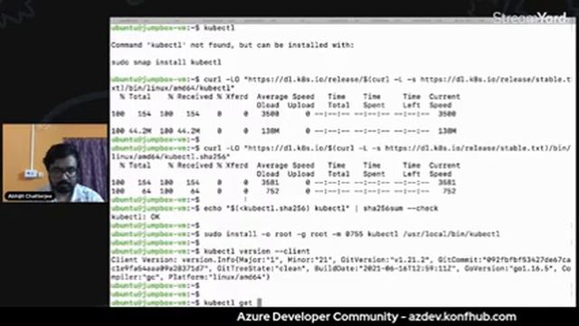 Launching and running an AKS cluster in Azure смотреть онлайн