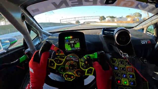 FIRST DRIVE in the LAMBORGHINI Huracan GT3 EVO2 | ONBOARD at Barcelona смотреть онлайн