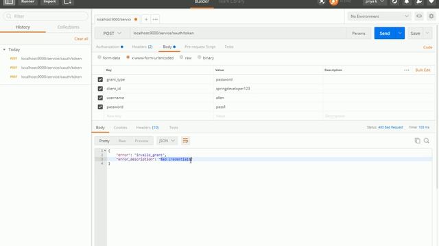 Spring Cloud Security OAuth2 Authorization Server смотреть онлайн