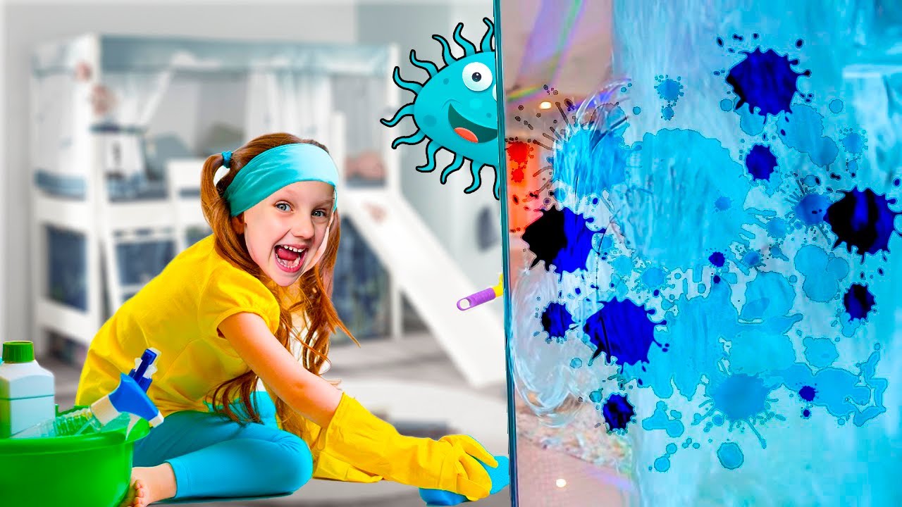 Настя и грандиозная уборка в детской комнате. Как весело заинтересовать смотреть онлайн