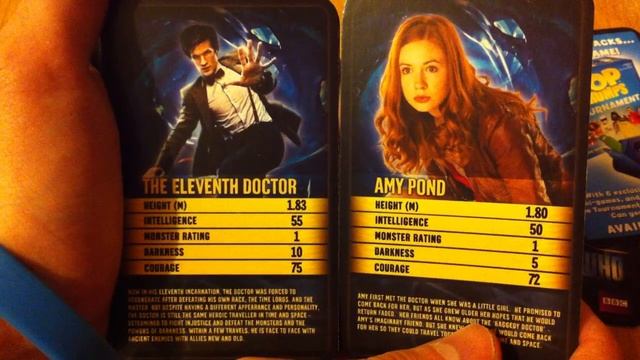 Doctor Who Top Trumps Cards Unboxing & Review смотреть онлайн