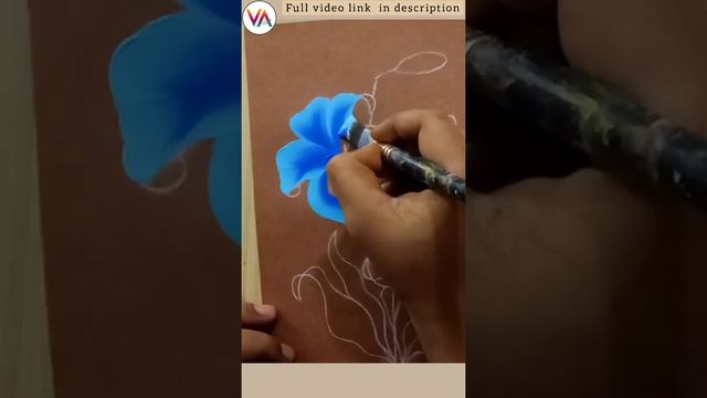 ? Let's Paint Lilies ? Beautiful One Stroke Flower Painting By Vanishree Art #shorts #acrylic смотреть онлайн