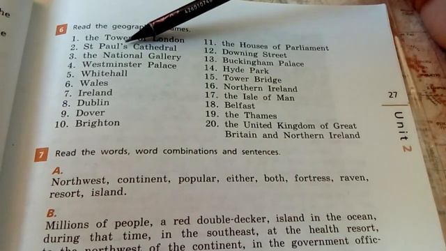 Unit 2, Ex.5, Ex.6 / ГДЗ. Rainbow English. 6 класс. Рабочая тетрадь. смотреть онлайн