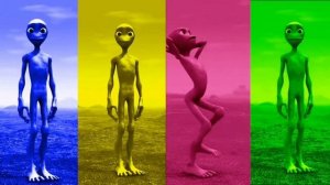 Танец инопланетянина VS Забавный инопланетянин VS Dame tu Cosita VS Танец забавного инопланетянина