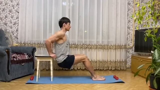 Отжимания за спину смотреть онлайн