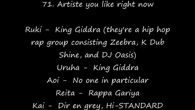ShoXX BIS 1 - 100 QUESTIONS to GAZETTE (all members) - Part 4 смотреть онлайн