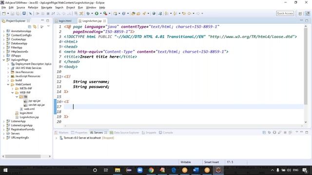 Advanced Java Tutorials || JSP || Login Page Processing || by Mr.Ratan || class-03 смотреть онлайн