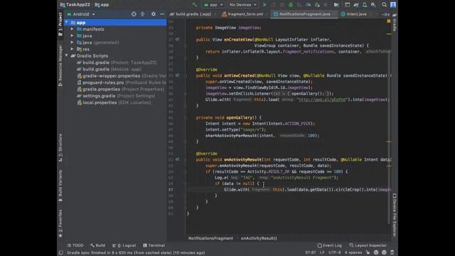 Android 2 Lesson 6 (Group 22) смотреть онлайн