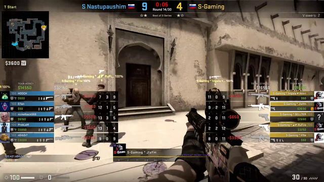 ESports - CS:GO, SG.pro vs S Nastupaushim, HardCup 5 (29th of December 2019), Mirage - Map 3 смотреть онлайн