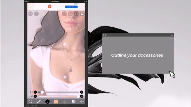 How to draw aesthetic cartoon portrait | Ibispaint x tutorial смотреть онлайн