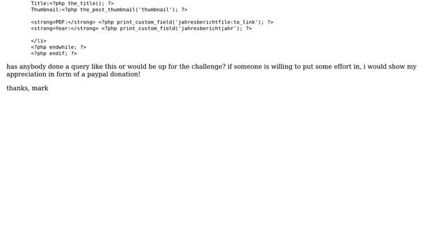 Wordpress: Query Custom Post Type and Output to timeline смотреть онлайн