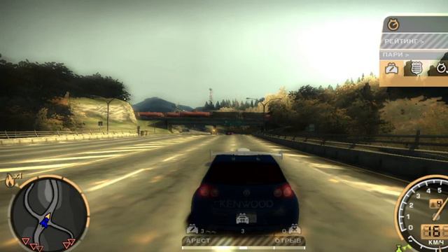 Прохождение NFS(Most Wanted)#1часть "УГОНЯЕМ ОТ ПОЛИЦЕЙСКИХ" смотреть онлайн