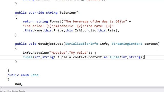 8.Serialization StreamingContext utility смотреть онлайн
