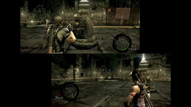 Laser Puzzles |Resident Evil 5 Co-Op #10 смотреть онлайн