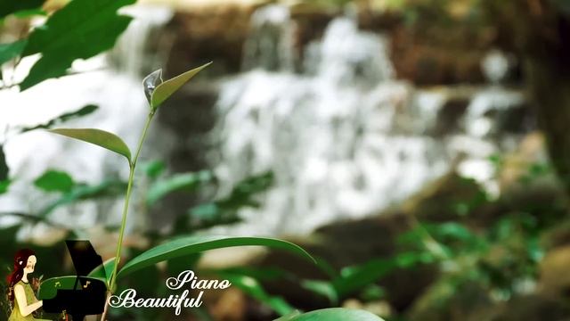 Beautiful Relaxing Piano Music For Stress Relief, Study, Meditation - Soothing Flowing Water Sounds