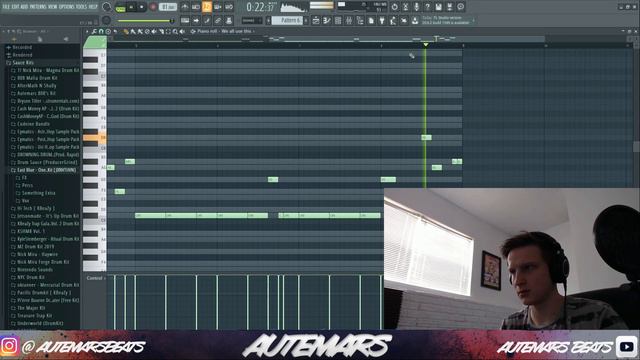 How to make flute beats for DABABY and STUNNA 4 VEGAS 🔥 🎹 I Fl Studio - Autemars I смотреть онлайн