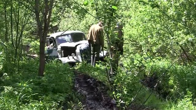 Натягиваем трос лебёдки Колуна смотреть онлайн