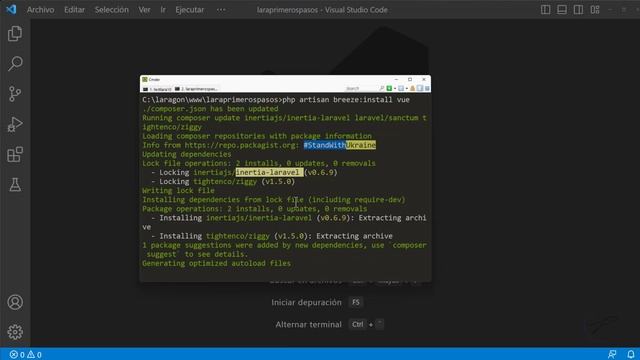 ? Laravel Breeze - Opción de Vue - ¿Que cambia? смотреть онлайн