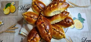 ПУХОВЫЕ ПИРОЖКИ с БРУСНИКОЙ ! ПРОСТОЙ рецепт Домашних пирожков!