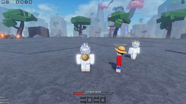 New GEAR 5 Moves In This One Piece BATTLEGROUND Roblox Game смотреть онлайн