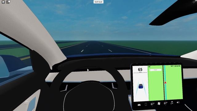 RIDING IN A SELF-DRIVING TESLA ELECTRIC CAR IN ROBLOX! (Roblox Self-Driving Simulator) смотреть онлайн
