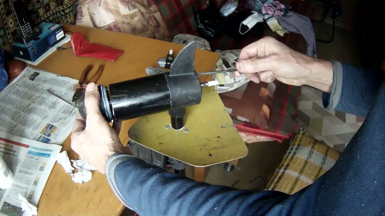 Межсезонное ТО лодочного электромотора Watersnake T24