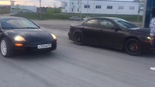 Mazda 6 MPS vs MMC Eclipse Perm смотреть онлайн