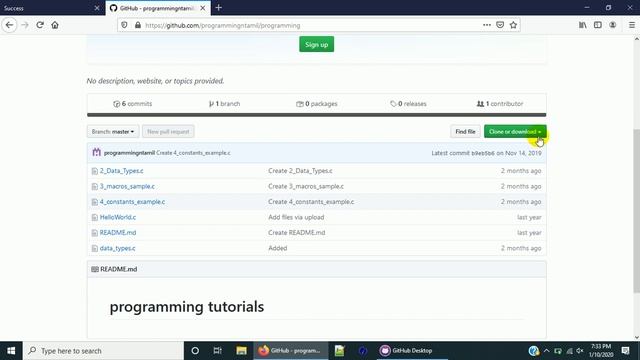 How to clone Github project to local computer | E3schools смотреть онлайн