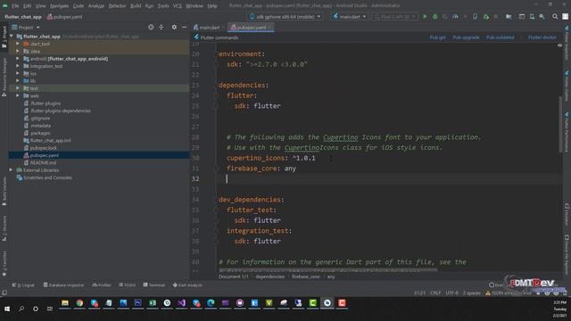 Flutter Tutorial - Flutter Chat App #1 Create Firebase Project смотреть онлайн