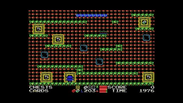 Captain Kreek, level 203, MSX BASIC game смотреть онлайн