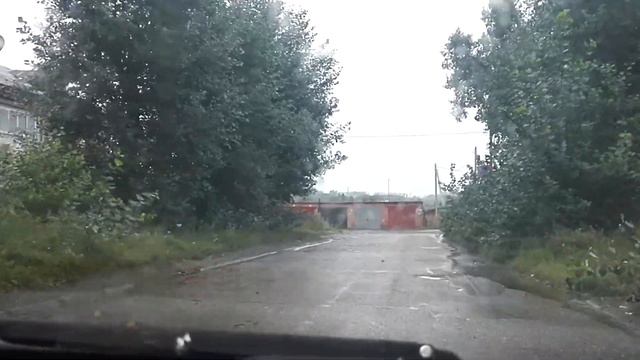 улица Строительная, город Юрга (из авто) смотреть онлайн