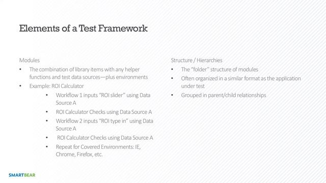 Elements of a Test Framework смотреть онлайн