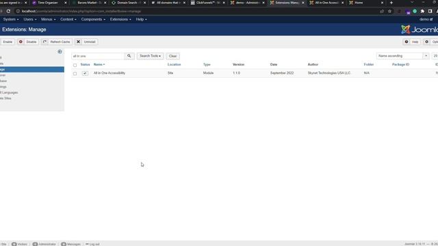 Joomla All in One Accessibility Installation Guide смотреть онлайн