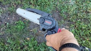 Обзор и отзыв аккумуляторной цепной электропилы Dymax DMX S6 Li \ DMX S4 Li \ DMXS6 Li \ DMXS4-Li